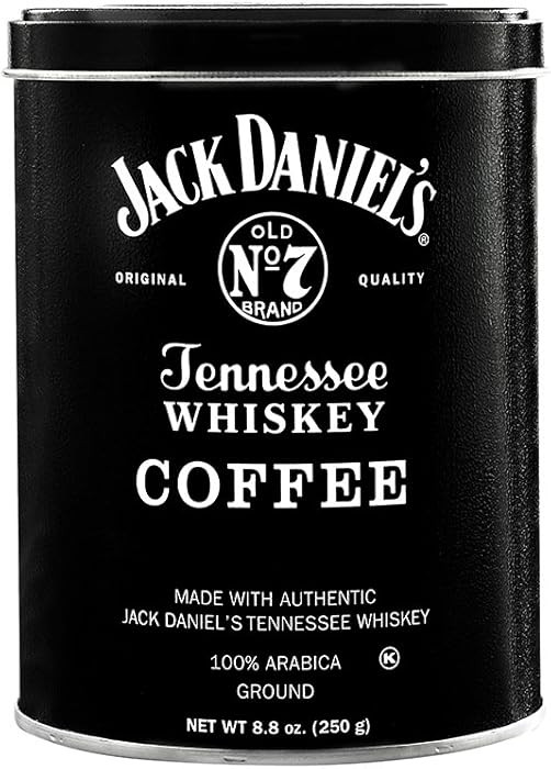 Jack Daniel's Tennessee Whiskey Ground Coffee (8.8oz) | Amazon (US)