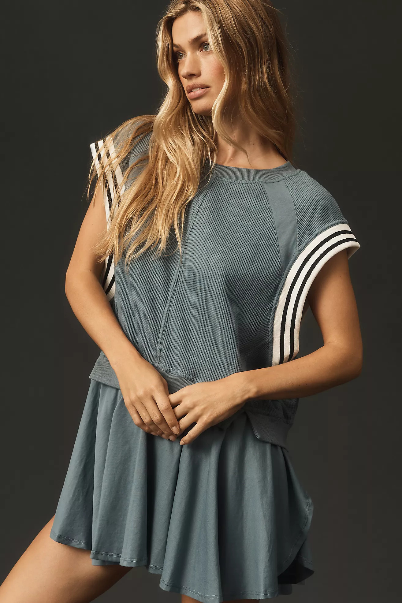 Daily Practice by Anthropologie Twofer Mini Dress | Anthropologie (US)