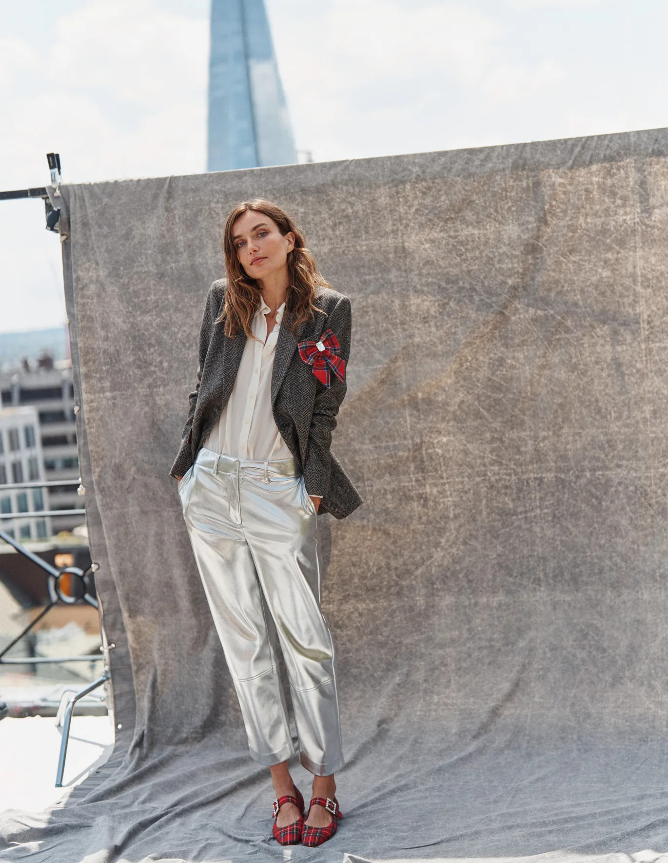 Tapered PU Trousers | Boden (US)