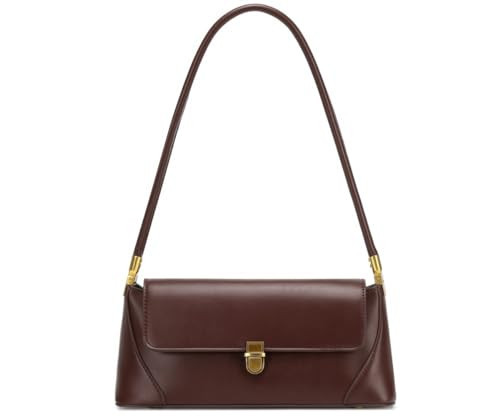 WSRYDJDL Shoulder Bags for Women Vintage Handbag Retro Classic Small Purse Cute Hobo Tote Handbag Mini Clutch Purse (Coffee) | Amazon (US)