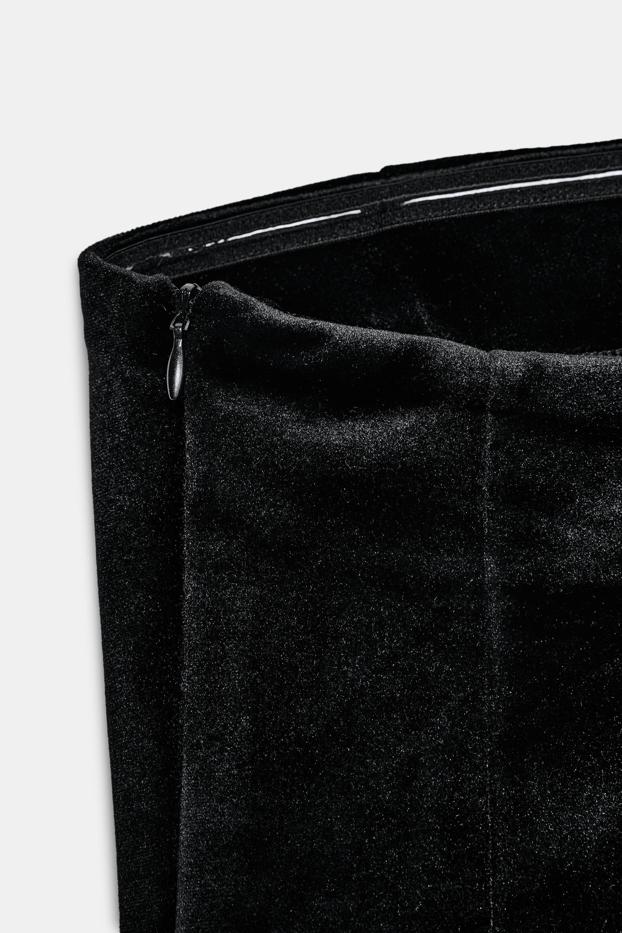 VELVET BANDEAU TOP | Zara UK