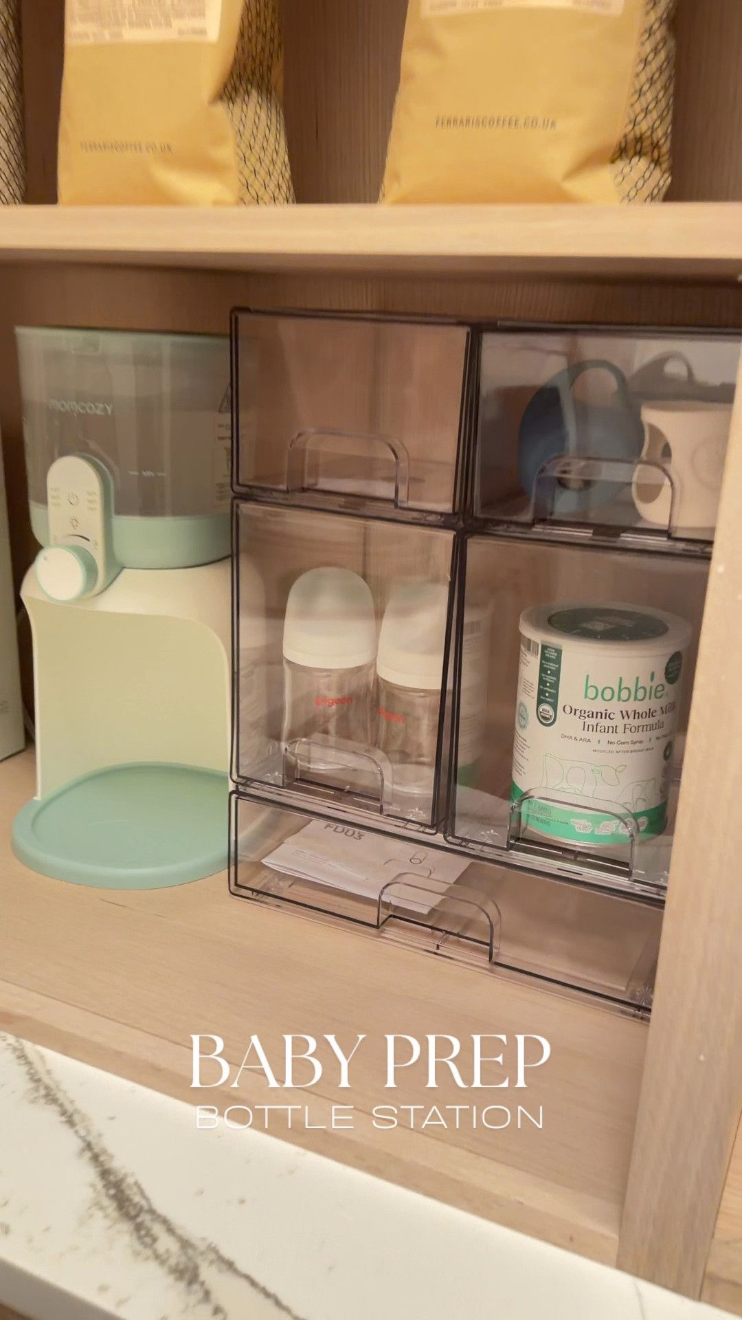 Everything I have set up at our bottle station! Instant water warmer/dispenser, bottles, bottle organizer, portable milk warmer, etc! Planning to combo feed since I’ve always had low milk supply, so built this station here to make everything easy when making formula bottles!

#LTKBump #LTKBaby #LTKmomlife