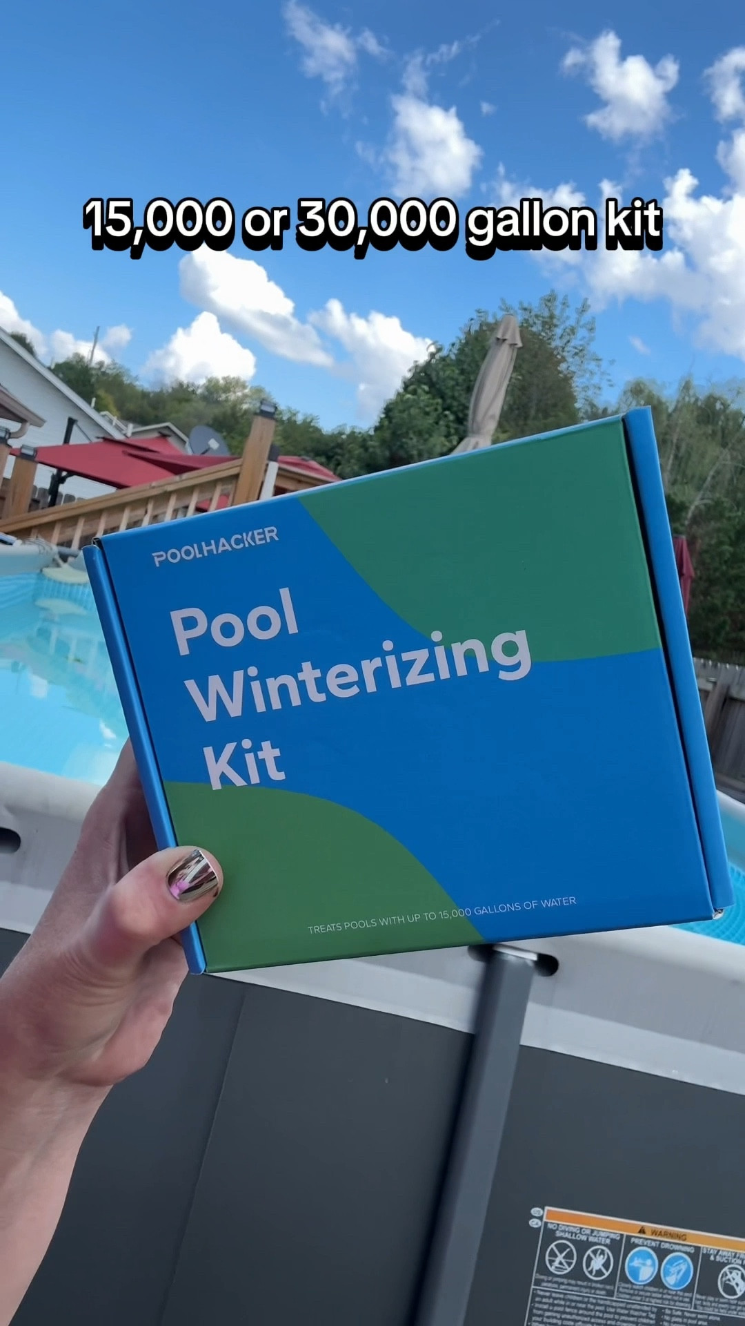 Winterizing your pool this season can’t be any easier than with these pool capsules.  You literally pop off the tabs, drop them in, and cover your pool. #pooltips #poolclosing

#LTKSeasonal #LTKHome
