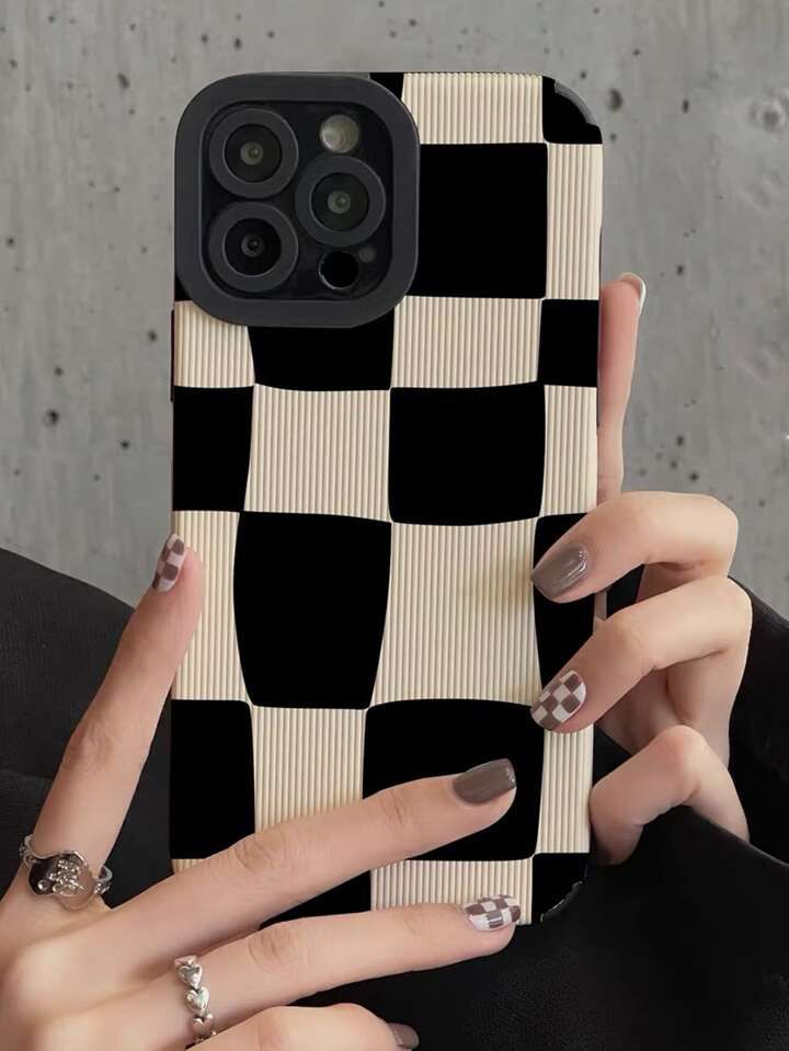 Colorblock Phone Case | SHEIN