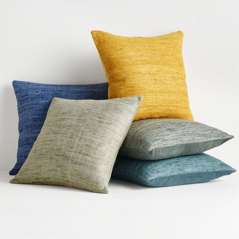 Trevino 20" Pillows | Crate and Barrel | Crate & Barrel