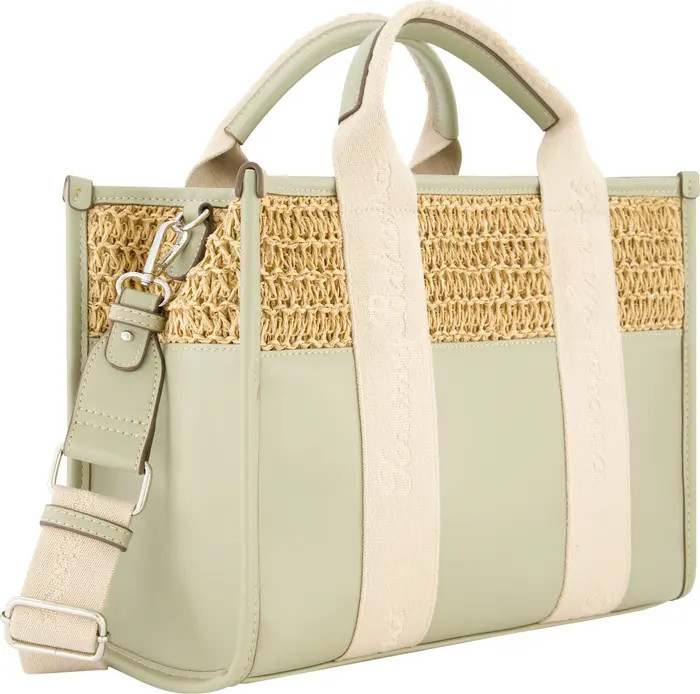 Raffia Web Strap Modern Tote Bag | Nordstrom Rack