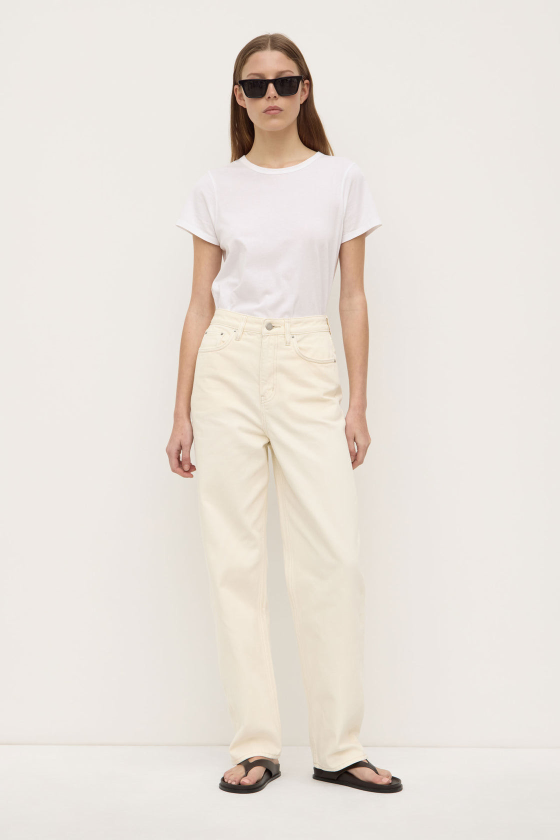 High Waist Straight Jean | Assembly Label (AU)