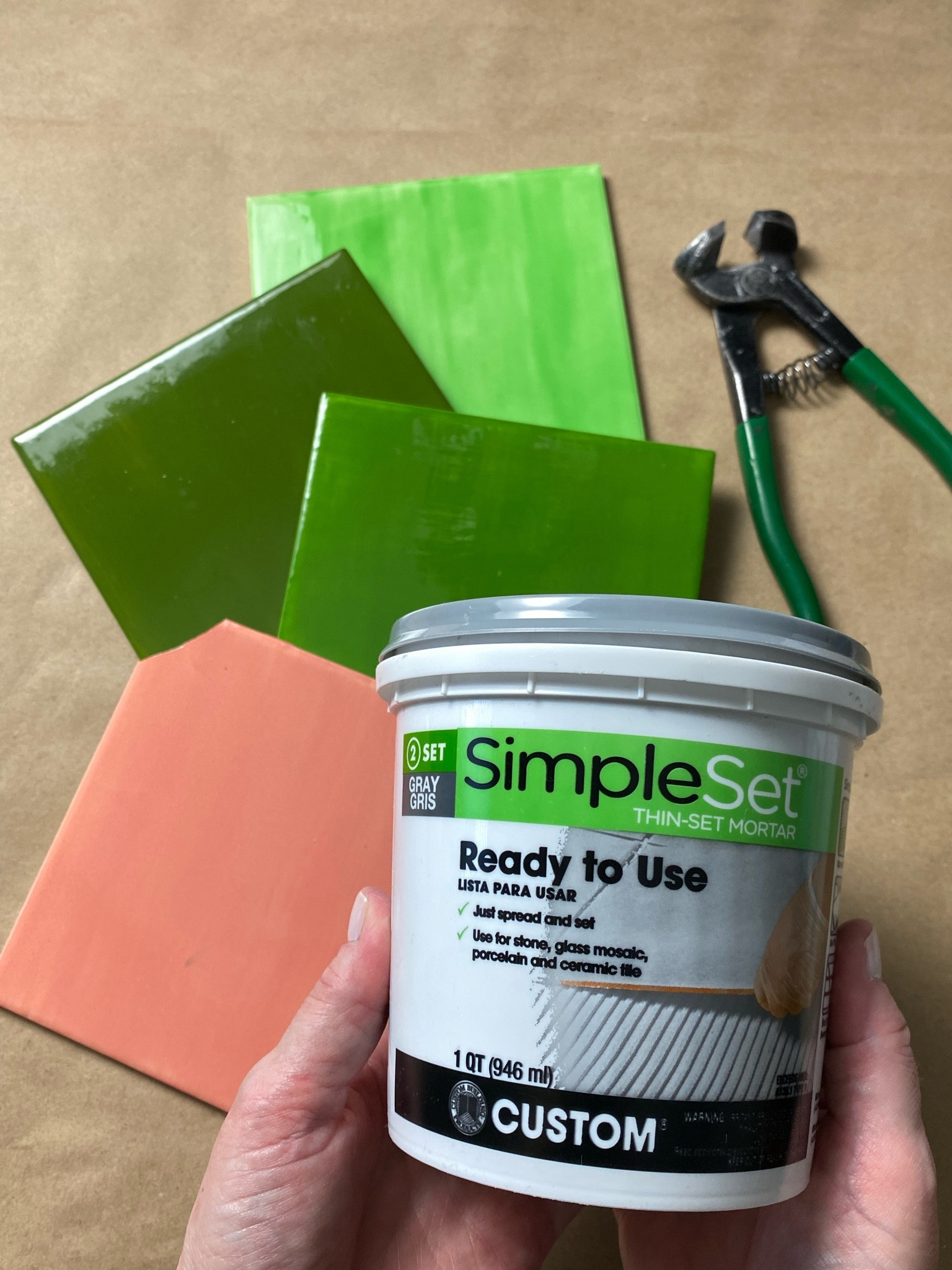 Sharing one of my fave adhesives for mosaic art. 💚 I use thinset with ceramic, glass, porcelain, china, murrini….you name it! 💚 Using a premixed thinset allows you to quickly get to your mosaic without having to mix anything up. 💚 For mosaic tips, tutorials, inspiration, and so much more please visit my YouTube channel: YouTube.com/julieweilbacher. 💚 Follow @julieweilbacher on Instagram for all things mosaic art. mosaics - mosaic art - tile mosaic - broken tile mosaic - crafts night in - crafternoon - ceramic tile

#LTKfindsunder50 #LTKhome