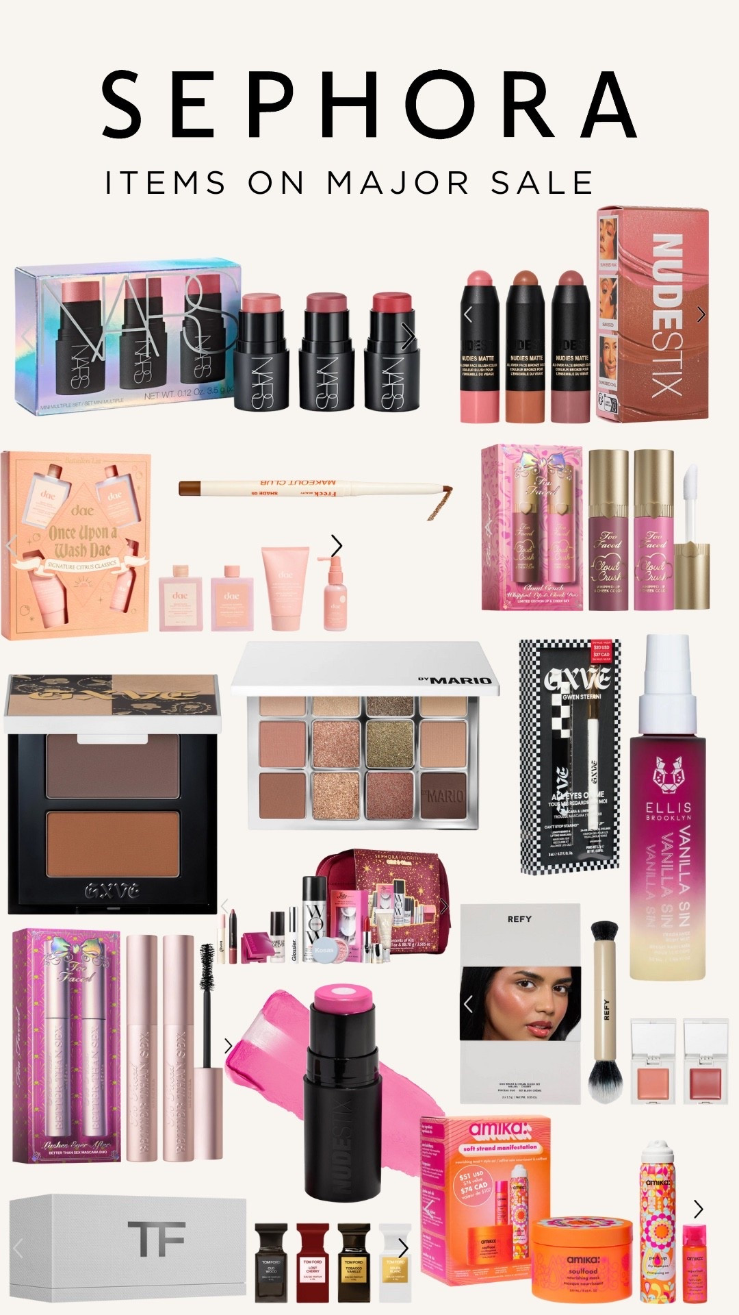 Beauty deals at Sephora! So many more on the site as well  

#LTKHoliday #LTKBeauty #LTKGiftGuide