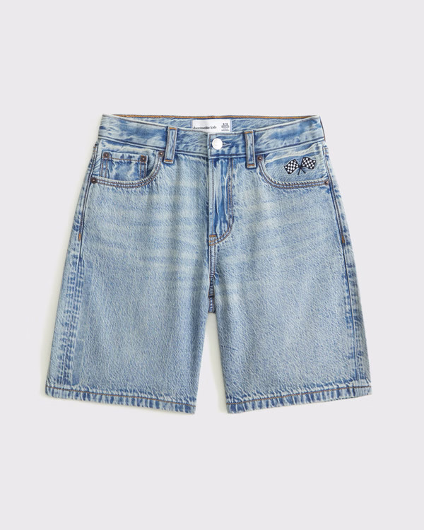 racing jorts | Abercrombie & Fitch (US)