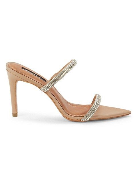 Duponi Leather Stiletto Sandals | Saks Fifth Avenue OFF 5TH