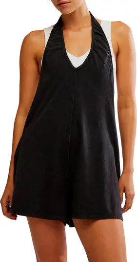 Free People FP Movement Hot Shot Halter Romper | Nordstrom | Nordstrom