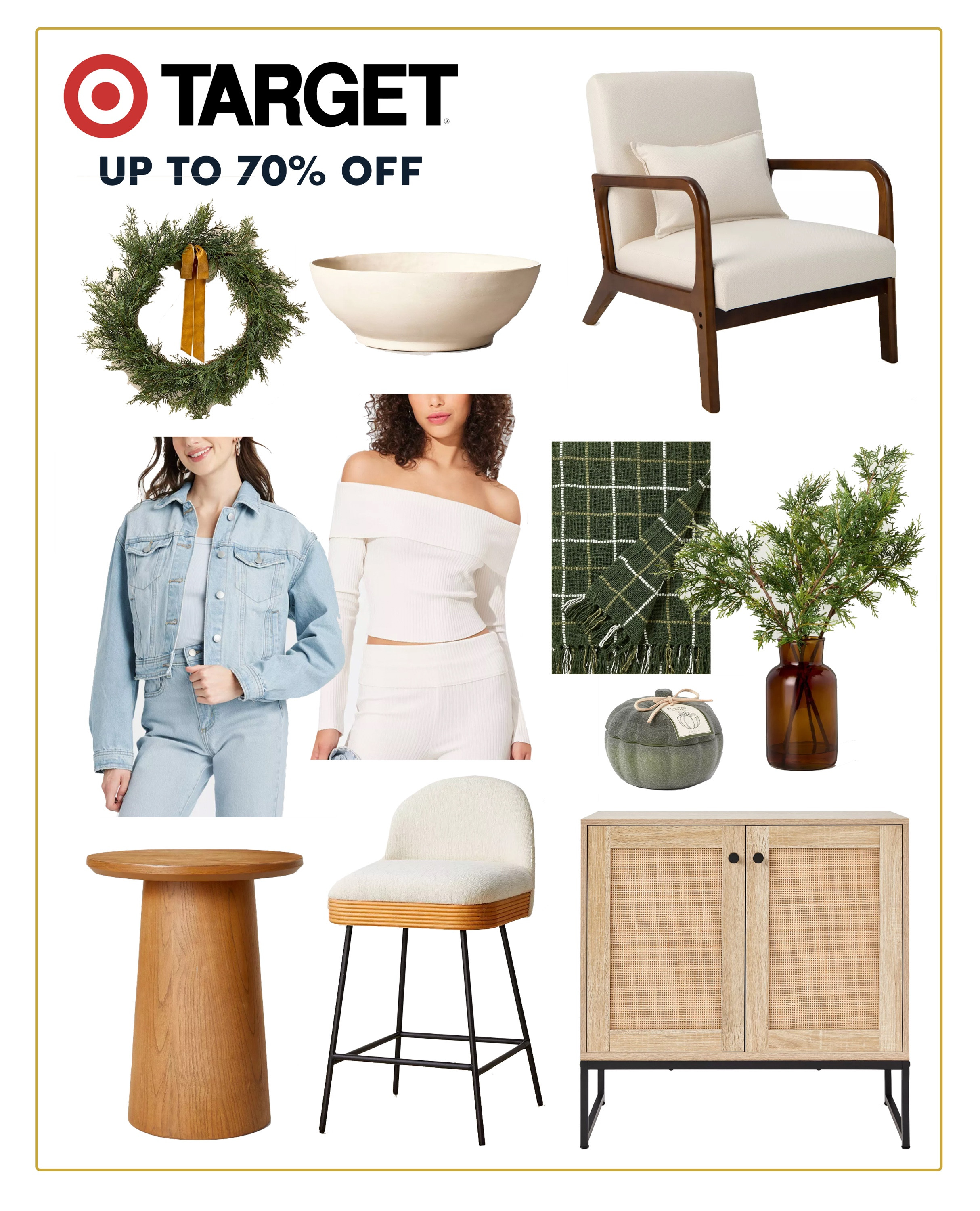 A few of my Target Black Friday favs - comfy chairs, cute cabinets, quality tables, a bit of holiday decor, and more. 

#LTKGiftGuide #LTKCyberWeek #LTKSaleAlert