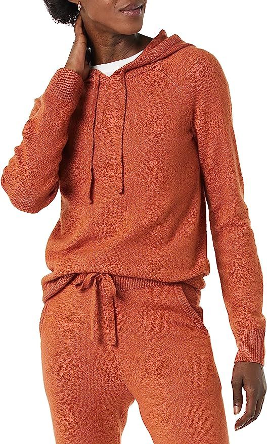 Amazon Essentials Women's Soft Touch Hooded Pullover Sweater | Amazon (US)