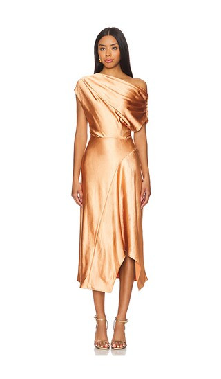 Jasmine Dress in Sandstone | Revolve Clothing (Global)