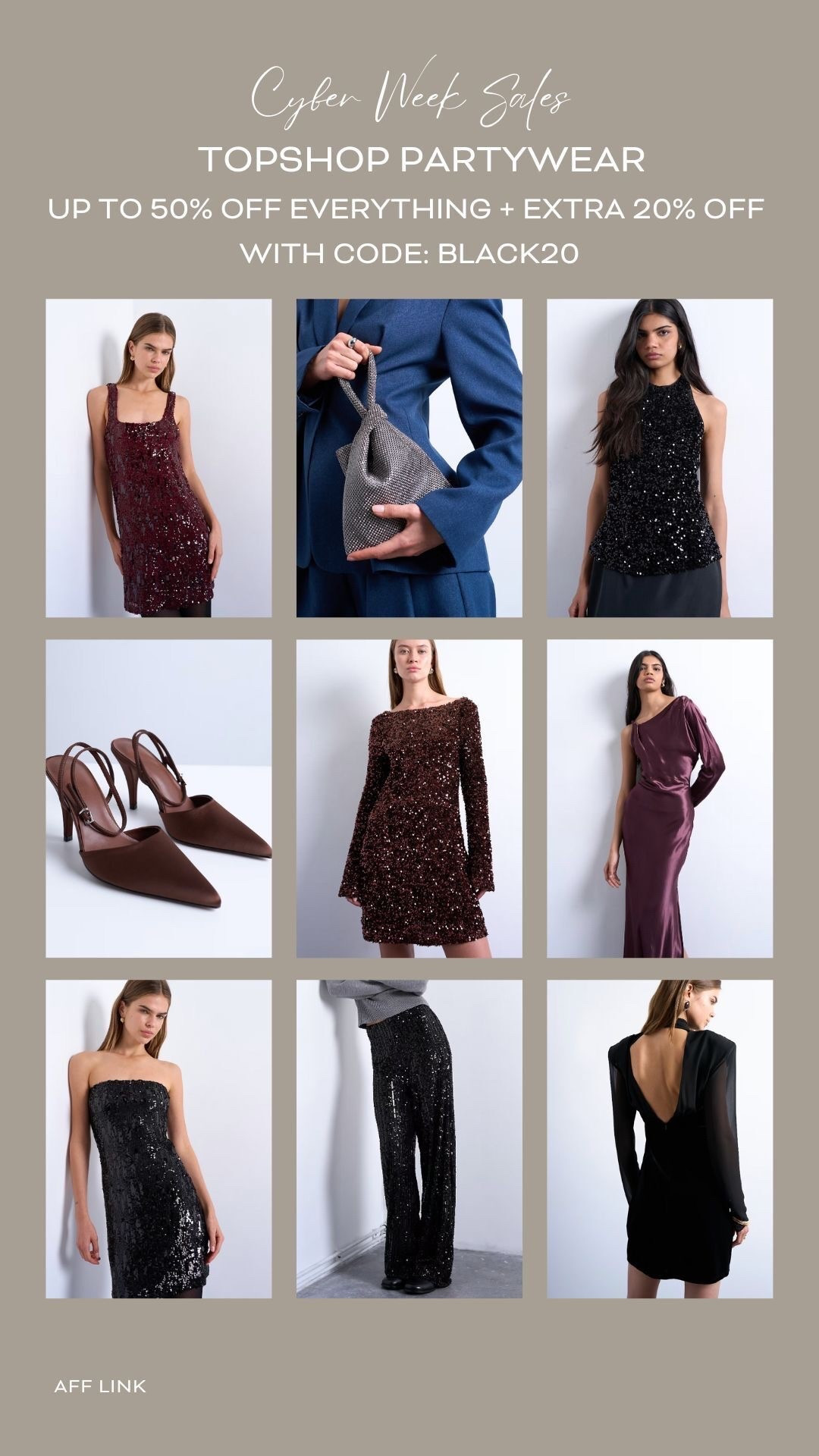 Some gorgeous Partywear pieces perfect for the festive season ✨

Currently all up to 50% off, plus 20% off with code: BLACK20

Cyber week, Black Friday, Partywear, Christmas party, New Year’s Eve, sequins 

#LTKCyberWeek #LTKfestive #LTKuk