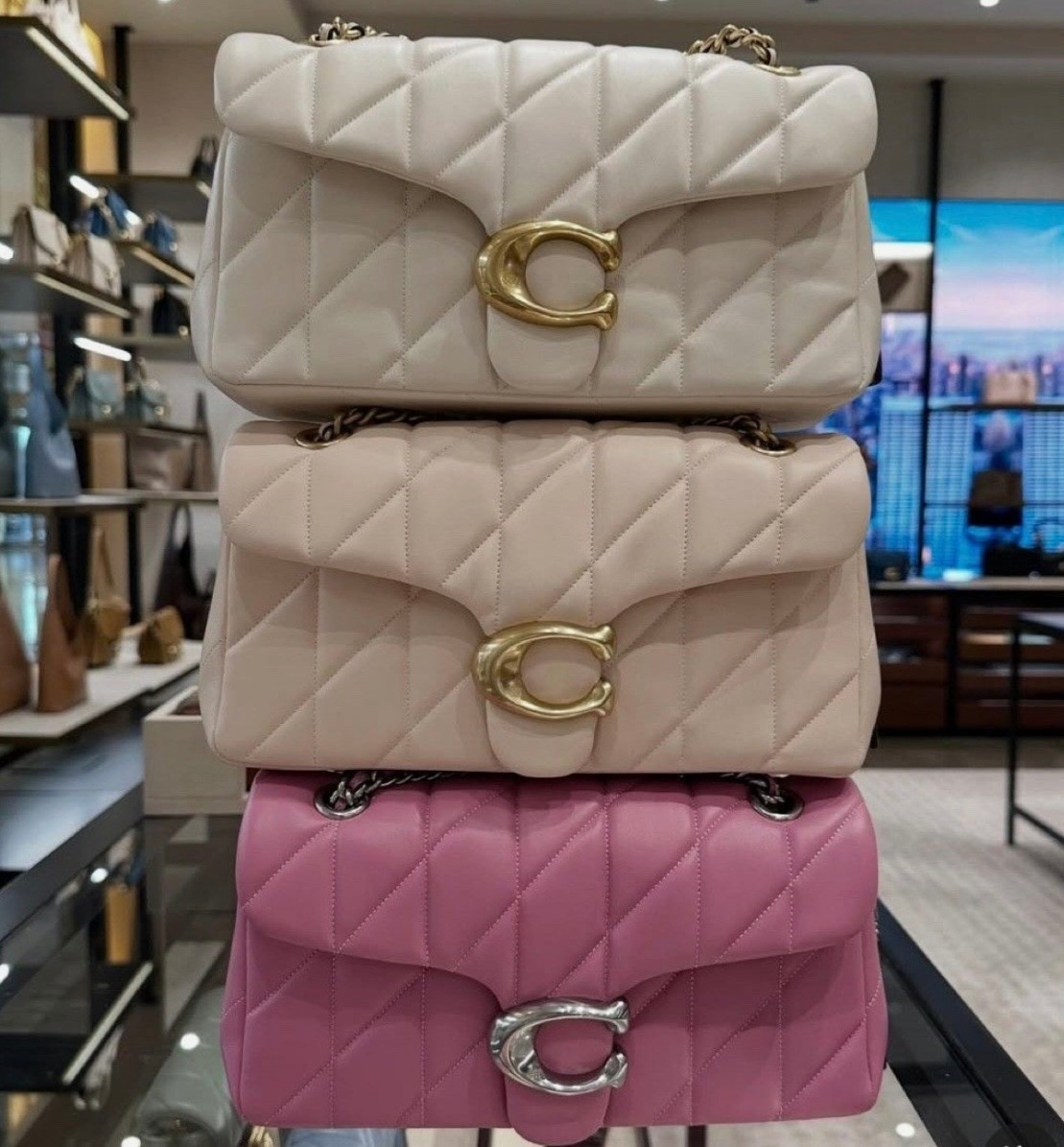 The Coach Tabby bag is that girl. Made with plush, buttery-soft leather and a timeless structured silhouette, this iconic shoulder bag is a true must-have designer handbag. Effortlessly chic and endlessly wearable — perfect for everyday looks, date nights, and elevating any outfit with that quiet luxury look!

#CoachTabby #CoachBag #ItBag #DesignerHandbag #LTKfashion #LTKstyle #liketoknowit #purseaddict #handbaglover #fashioninspo #styleinspo #everydayluxury #y2kfashion #ltkfinds

#LTKSaleAlert #LTKootd #LTKU