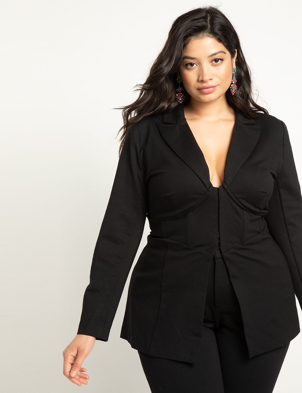 Corset Blazer | Eloquii