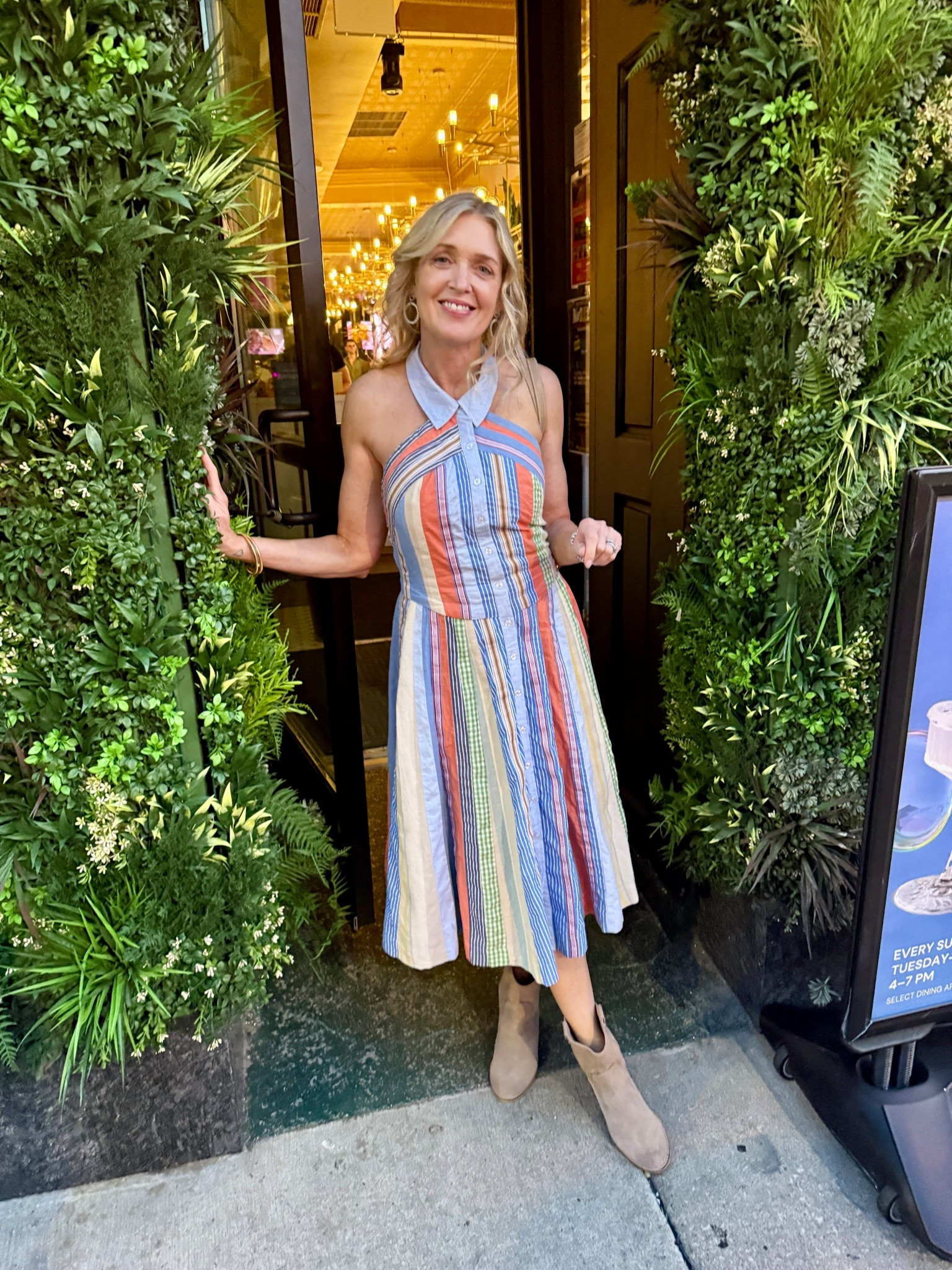 The cutest Anthropologie dress to wear into fall. Runs true to size. Wearing XS. Currently on sale!

Fall transition dress, Preppy dress, striped dress, fall outfit, brunch outfit



#LTKSaleAlert #LTKSeasonal #LTKOver40