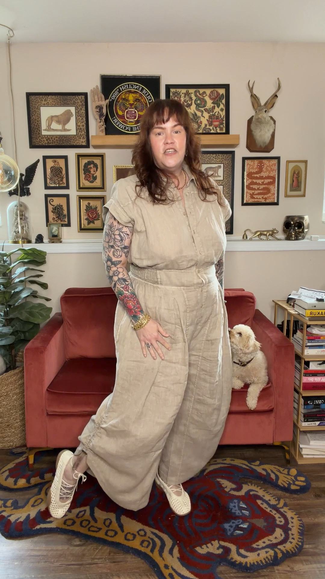 Wearing an XL