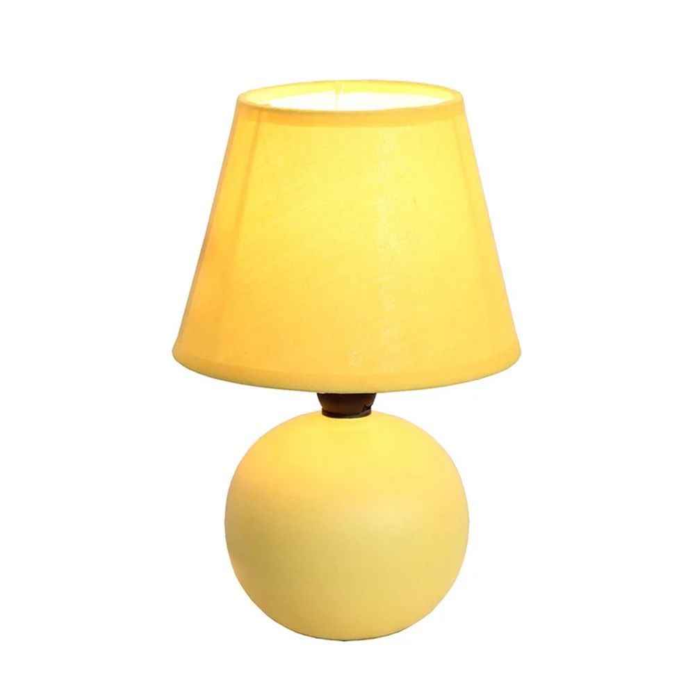 Simple Designs Ceramic  Globe Table Lamp | Walmart (US)