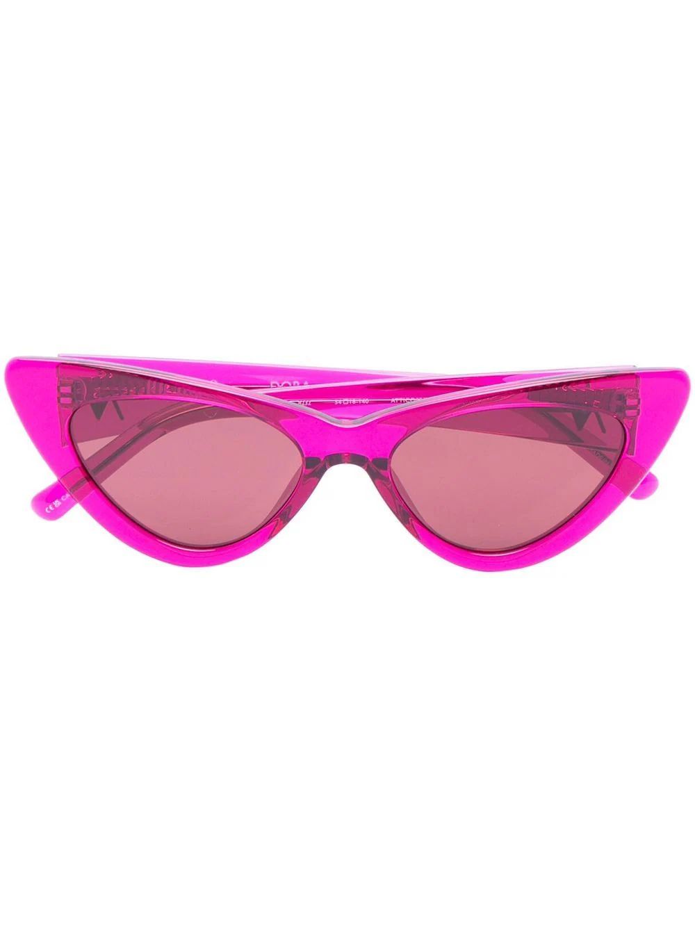 Linda Farrow x The Attico Cat eye-frame Sunglasses - Farfetch | Farfetch Global