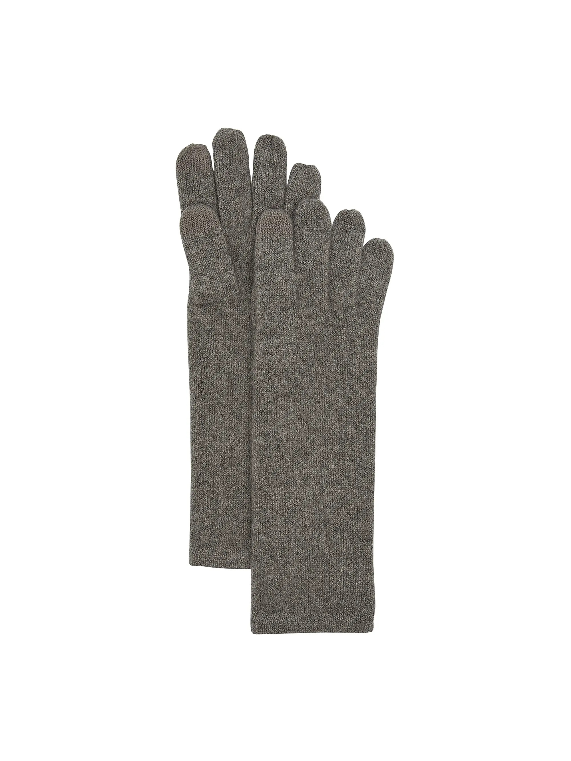 Cashmere Jersey-Knit Mid-Length Gloves | Saks Fifth Avenue