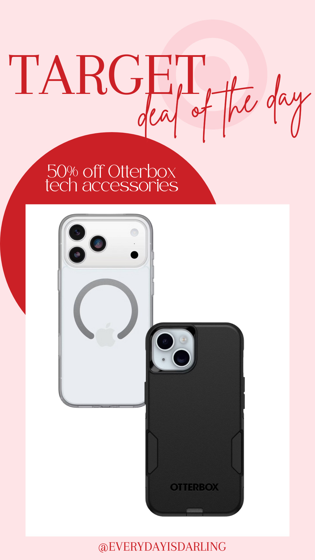 50% off Otterbox tech accessories today only at Target! This could be a great stocking stuffer!  

 #LTKGiftGuide #LTKHoliday #LTKSaleAlert