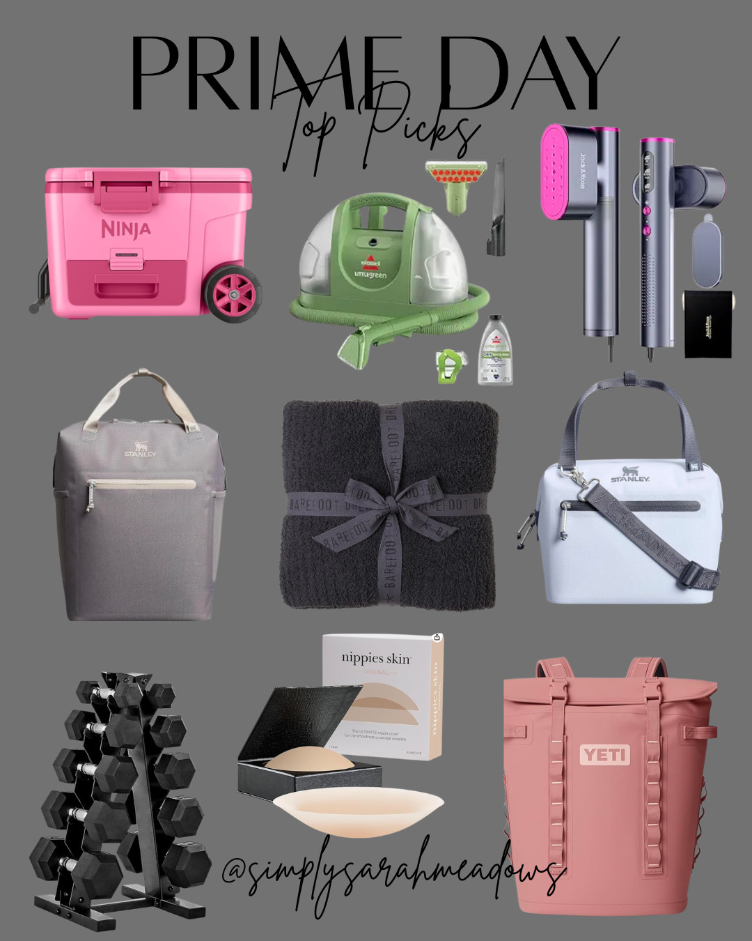 Prime Day's best picks for travel, workouts, and home cleaning! Keep it cool with these stylish and functional coolers, travel steamers, and more. Shop now @simplysarahmeadows #PrimeDayDeals #AmazonFinds #AmazonHome #LTKSaleAlert 

 