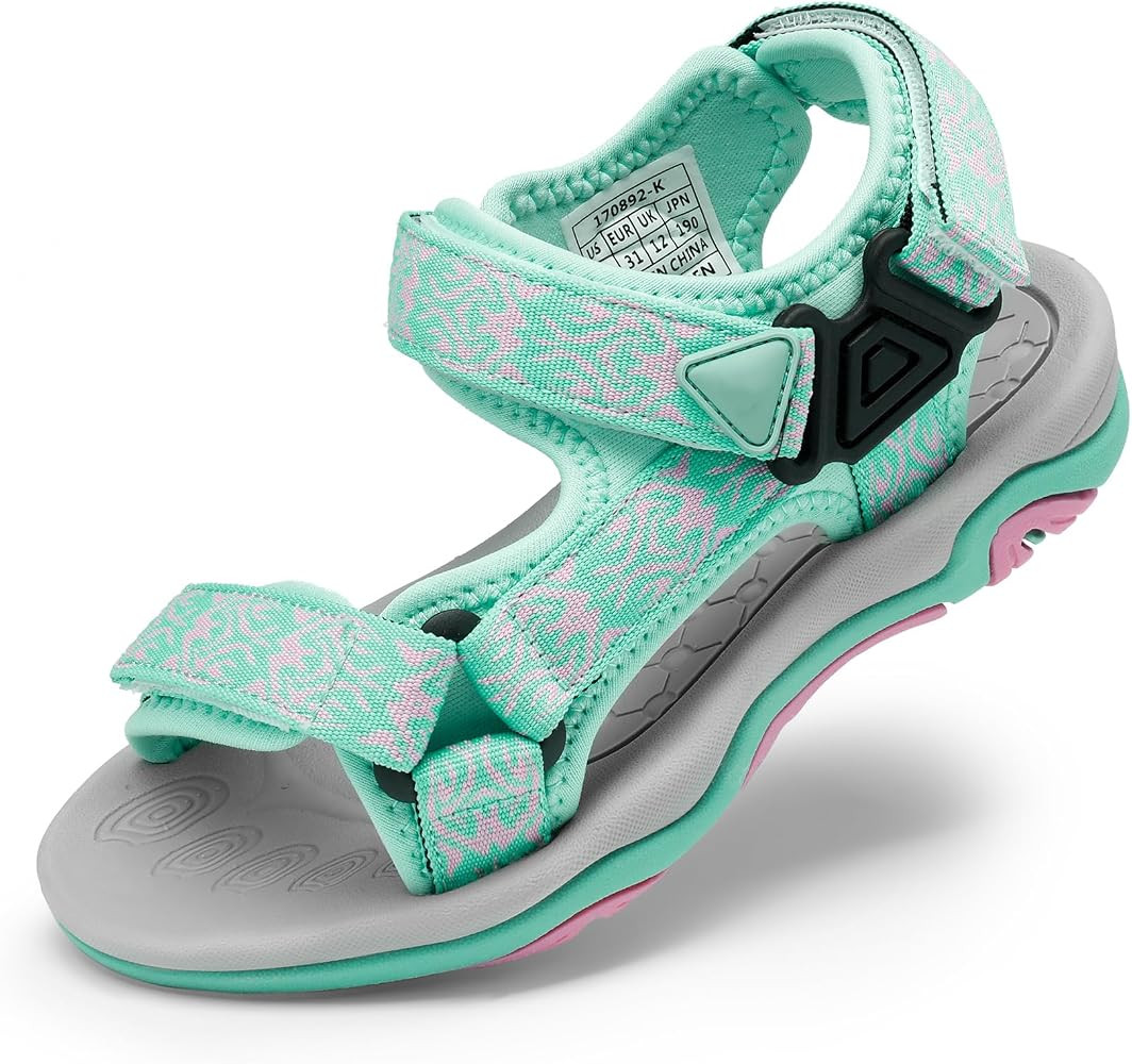 DREAM PAIRS Kids Adventurous Light-Weight Adjustable Straps Summer Sandals (Toddler/Little Kid/Bi... | Amazon (US)