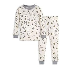Burt's Bees Baby Baby Boys' Pajamas, Tee and Pant 2-Piece Pj Set, 100% Organic Cotton | Amazon (US)