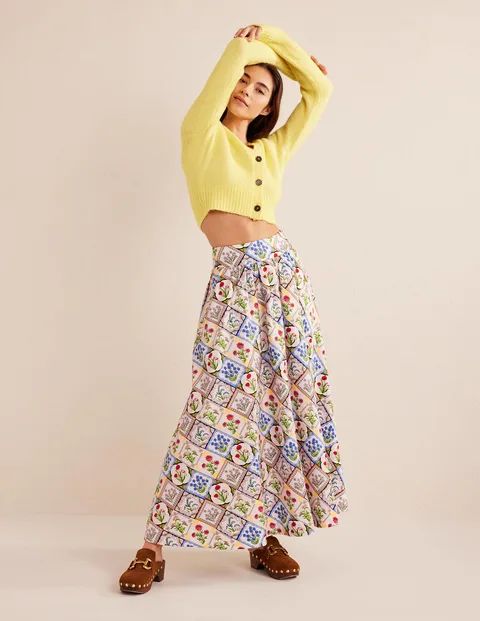 Full Printed Maxi Skirt | Boden (US)