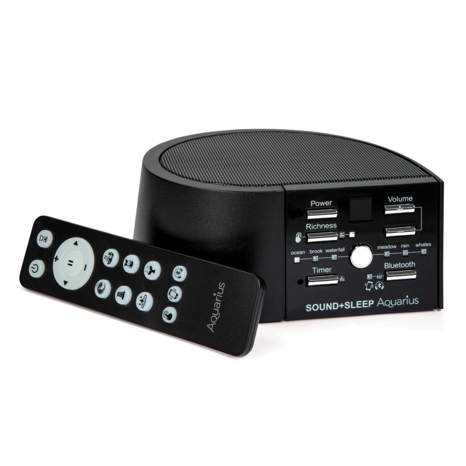 Adaptive Sound Technologies - Sound + Sleep Aquarius Aquatic Noise Machine - Non-Looping Water Sounds - With Sleep Timer & Headphone Jack | Best Buy U.S.