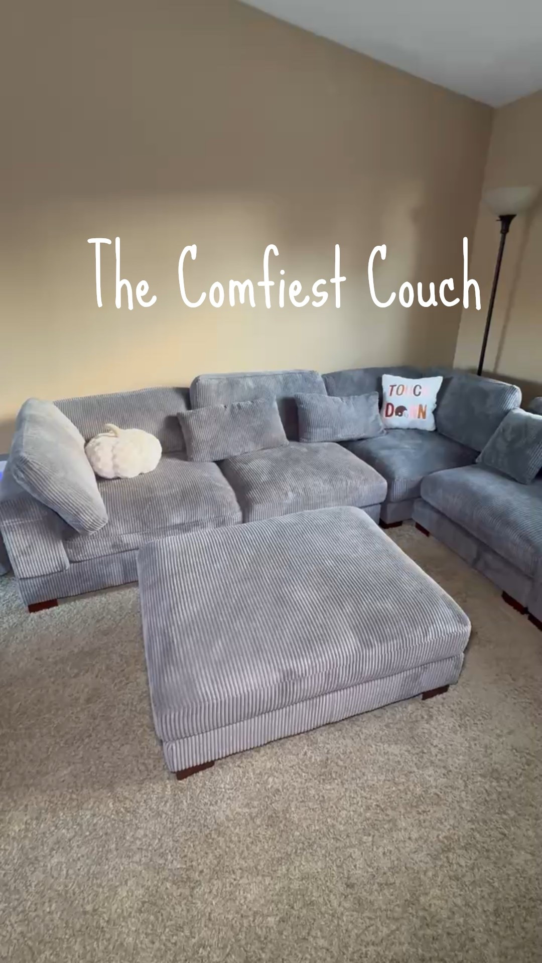 The comfiest sectional couch is on sale NOW! We love it for family movie nights, everyone can have their own spot with tons of space! 

#LTKSaleAlert #LTKFamily #LTKHome