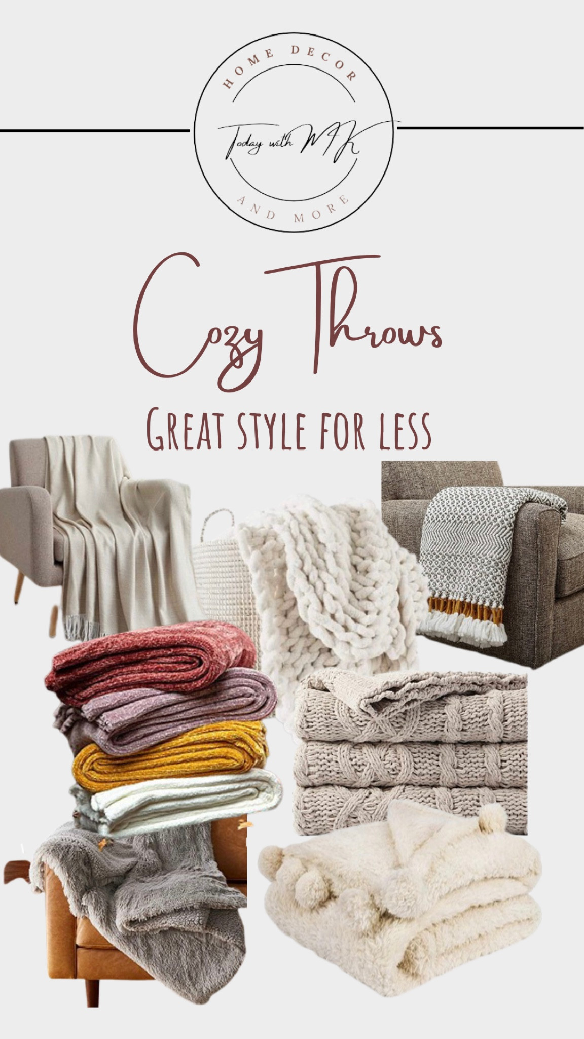Cozy throws for less!
.
Cozy throws, Amazon home, Amazon throw blanket, Amazon finds, fall throw, chunky knit blanket, chunky knit throw, mohair throw, chenille blanket, chenille throw, fall decor

#LTKunder100 #LTKhome #LTKSeasonal