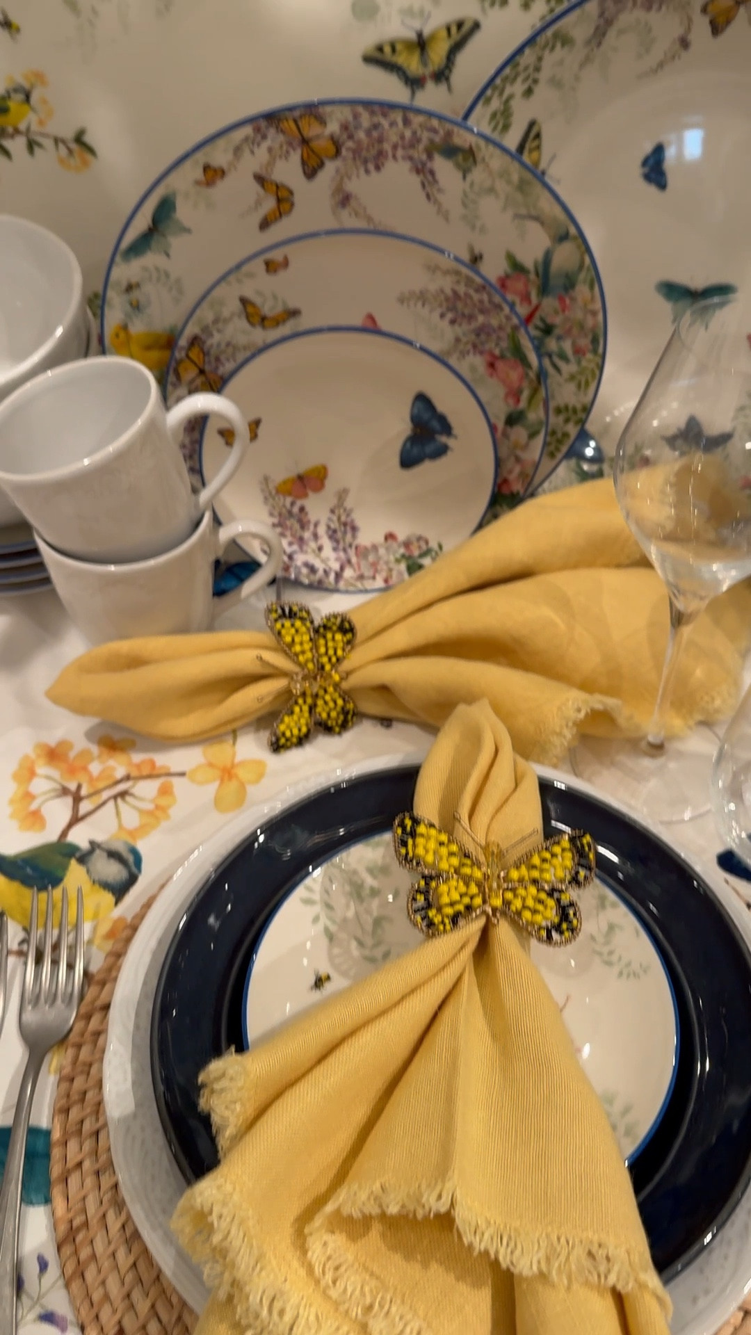 The most beautiful butterfly tabletop decor, spring place setting, Easter table, spring home refresh 

#LTKdayinmylife #LTKHome #LTKSeasonal