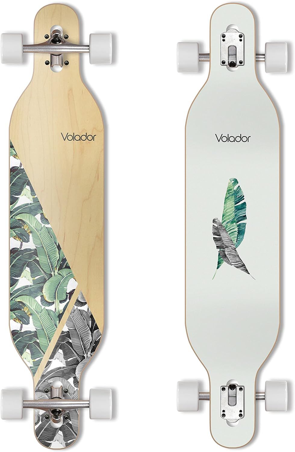 VOLADOR 42inch Freeride Longboard Complete Cruiser (Drop Through Deck - Camber concave) | Amazon (US)