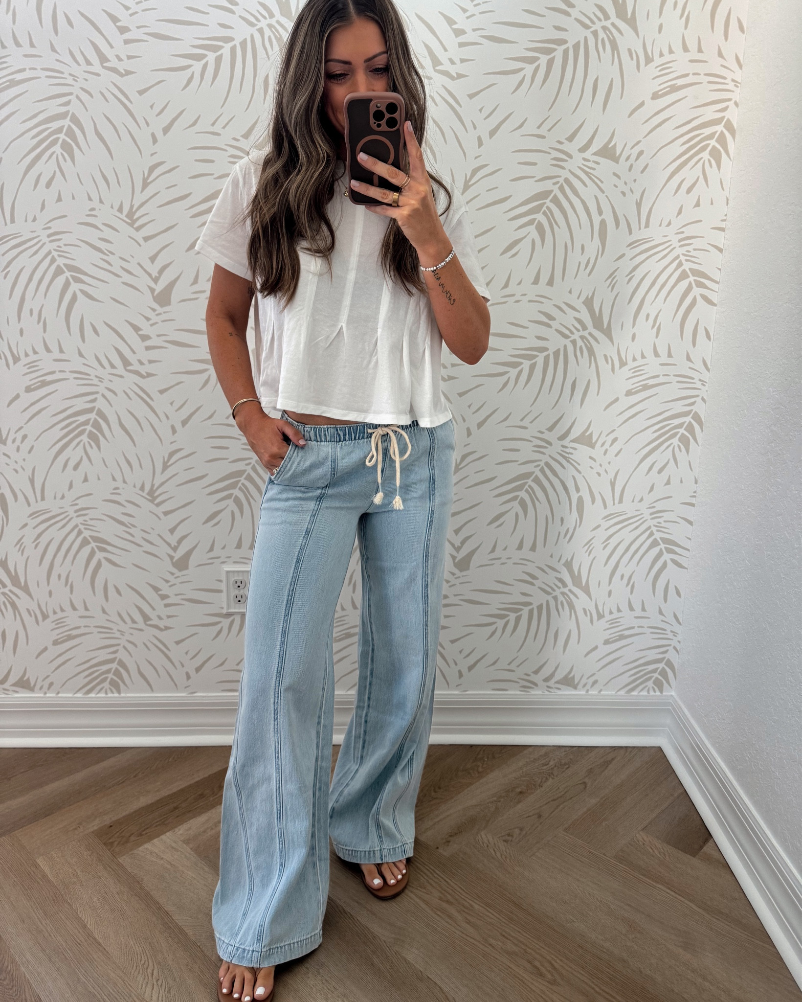 @walmartstyle spring refresh for your closet!! 💙🌸👗 ALL affordable and 10/10 highly recommend! I sized down in everything to XS & size 0 bottoms. Perfect spring denim refresh that’s all SO comfortable! The high rise pair looks great with sandals, or dressed up for workwear with heels and a blazer too (cute for date night also!). The denim top is so chic and looks high-end. Can you even handle these barrel printed jeans?? A look for less Walmart crushed!! 😍🔥 And if you need an Easter dress or Mother’s Day weekend dress, this blue one is absolutely darling!
#walmartpartner #walmartstyle


Spring break
Spring outfits
Spring dresses 
Business casual workwear 
Date night outfit
Girls night 
What to wear
Spring looks 
Look for less
Low rise jeans
High rise jeans 
Pull on jeans 