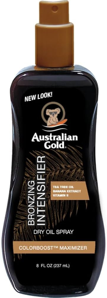 Australian Gold Bronzing Intensifier Dry Oil Spray, 8 Ounce | Colorboost Maximizer (AGDOBS) | Amazon (US)
