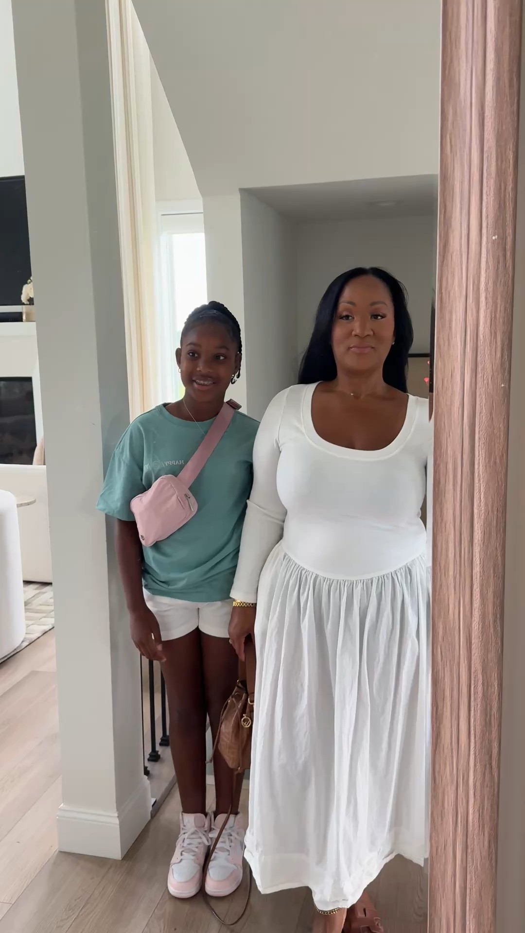 MAJOR SALE fit check in my favorite dress with my baby girl! 
#momstyle #backtoschool #comfydress #casualstyle 

#LTKFindsUnder50 #LTKMidsize #LTKOver40