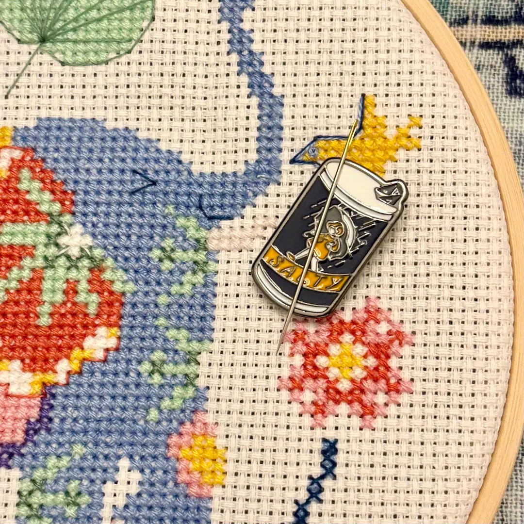 Salty Needle Minder: Magnetic Cross Stitch, Embroidery, Needlework - Etsy | Etsy (US)