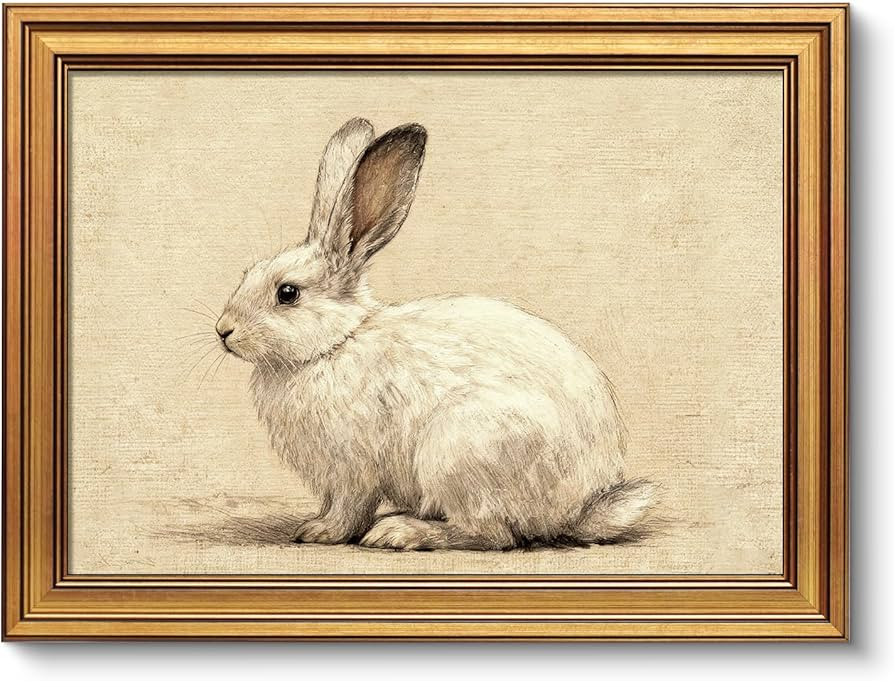 PREMIUM QUALITY: VIYYIEA gold framed canvas artwork adds a touch of vintage charm to any space, m... | Amazon (US)