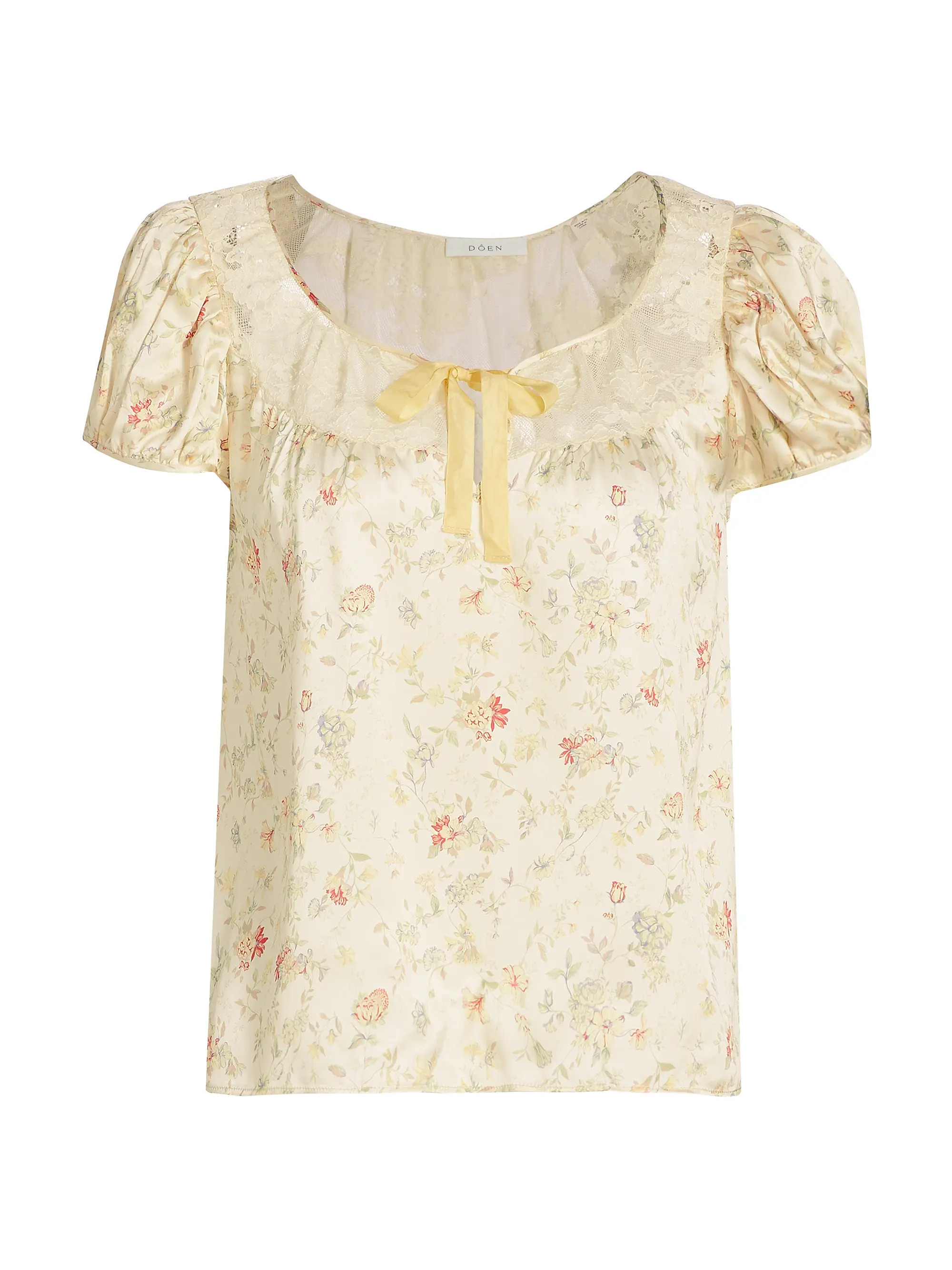 Camri Floral Silk Top | Saks Fifth Avenue