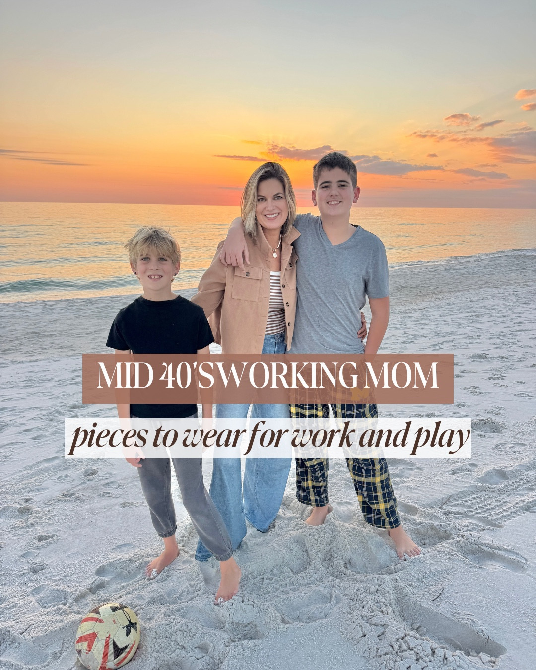 Mid 40s working mom - pieces to wear for work and play 

#LTKootd #LTKmomlife #LTKOver40