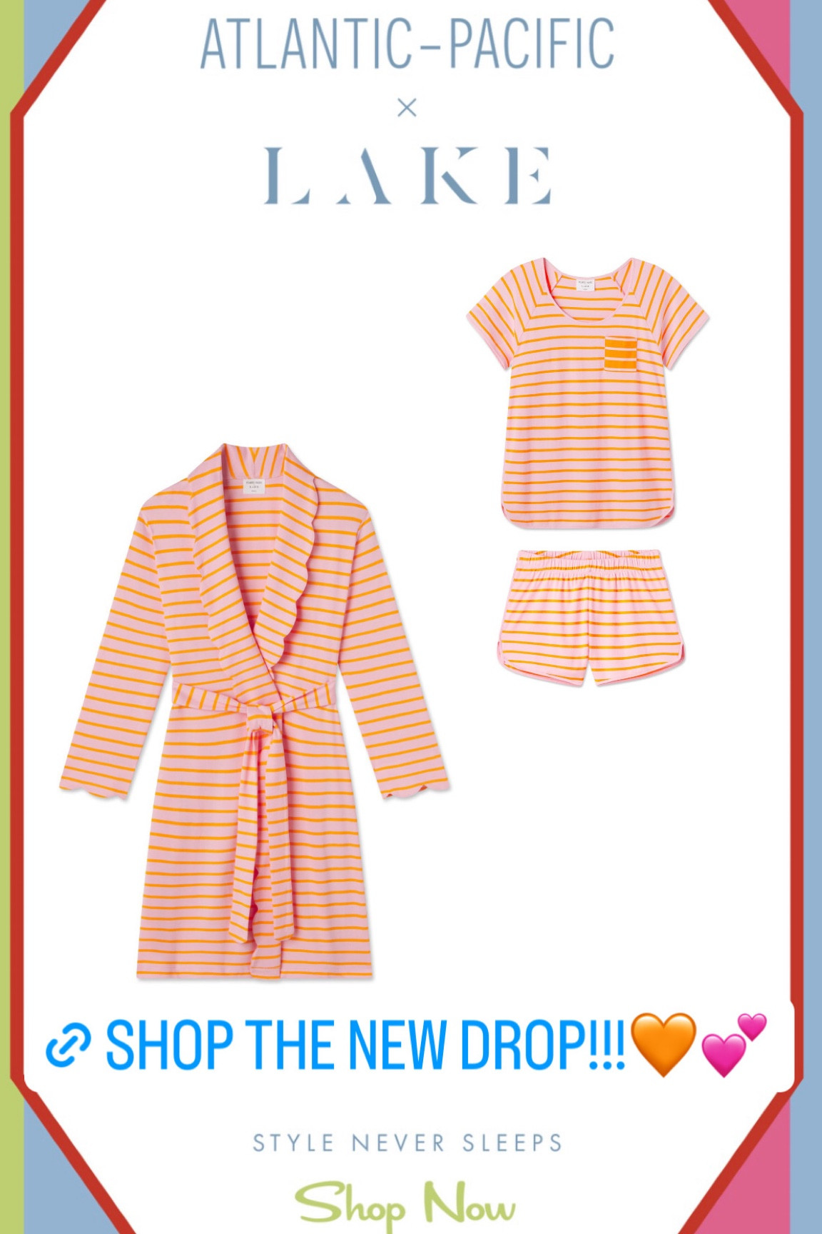 Atlantic-Pacific x Lake Pajamas drop!!! These will sell out so get yours asap! Would make great Mother’s Day gifts and Easter gifts and spring gifts! 

#LTKGiftGuide #LTKSeasonal #LTKFestival