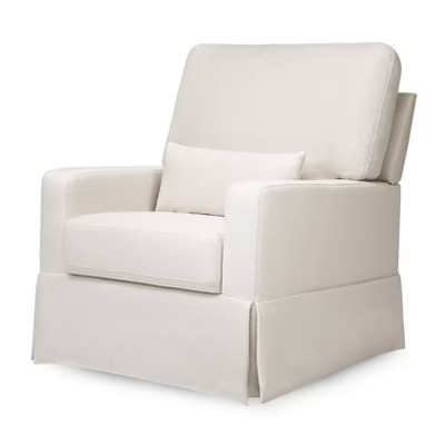 Namesake Crawford Pillowback Comfort Swivel Glider - Performance Cream Eco-Weave | Target