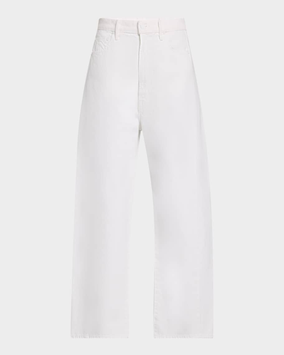 MOTHER The Full-Pipe Ankle Jeans | Neiman Marcus
