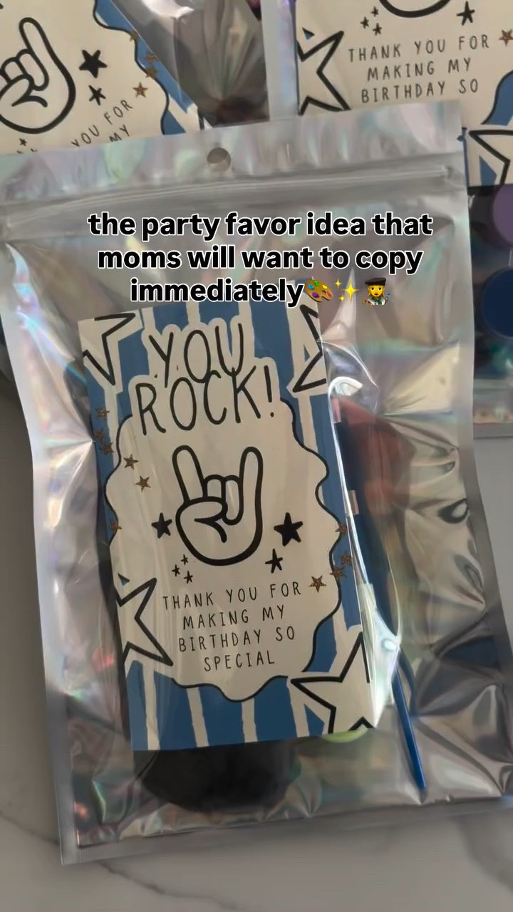 I made these for the kids to take on our glamping trip as a favor and activity for them and they were a huge hit! Each kid got their own rocks, paint, paint brushes and sticker gems to take home and create with🪨🎨

save this for an easy and useful party favor or activity idea🙌

#kidsbirthdayparty #kidsbirthday #partyfavor #kidsparty #kidspartyideas

#LTKKids #LTKmomlife