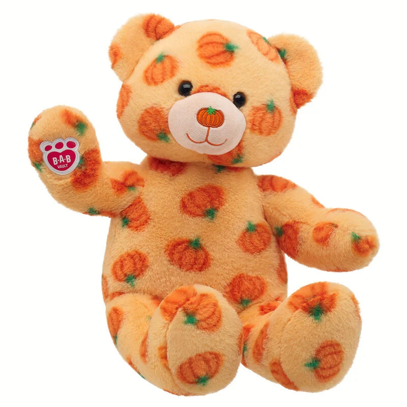 Vault Collection Pumpkin Pal Teddy Bear | Build-A-Bear Workshop