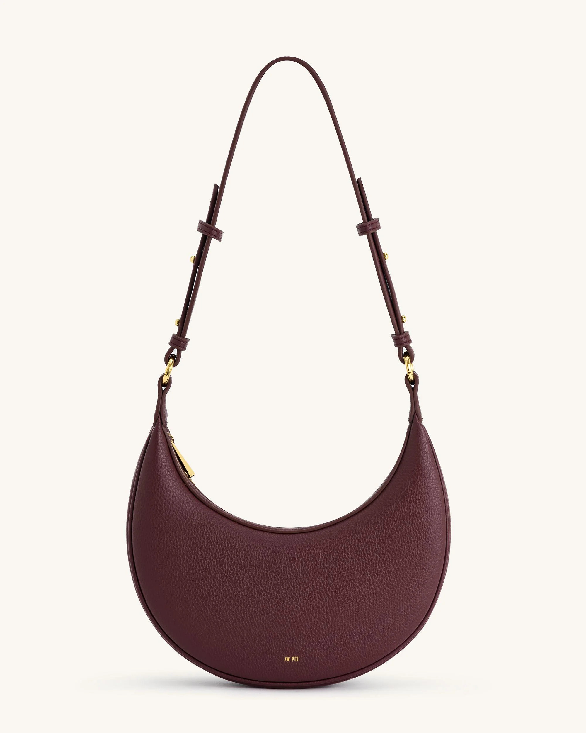 Carly Medium Shoulder Bag - Deep Claret | JW PEI US